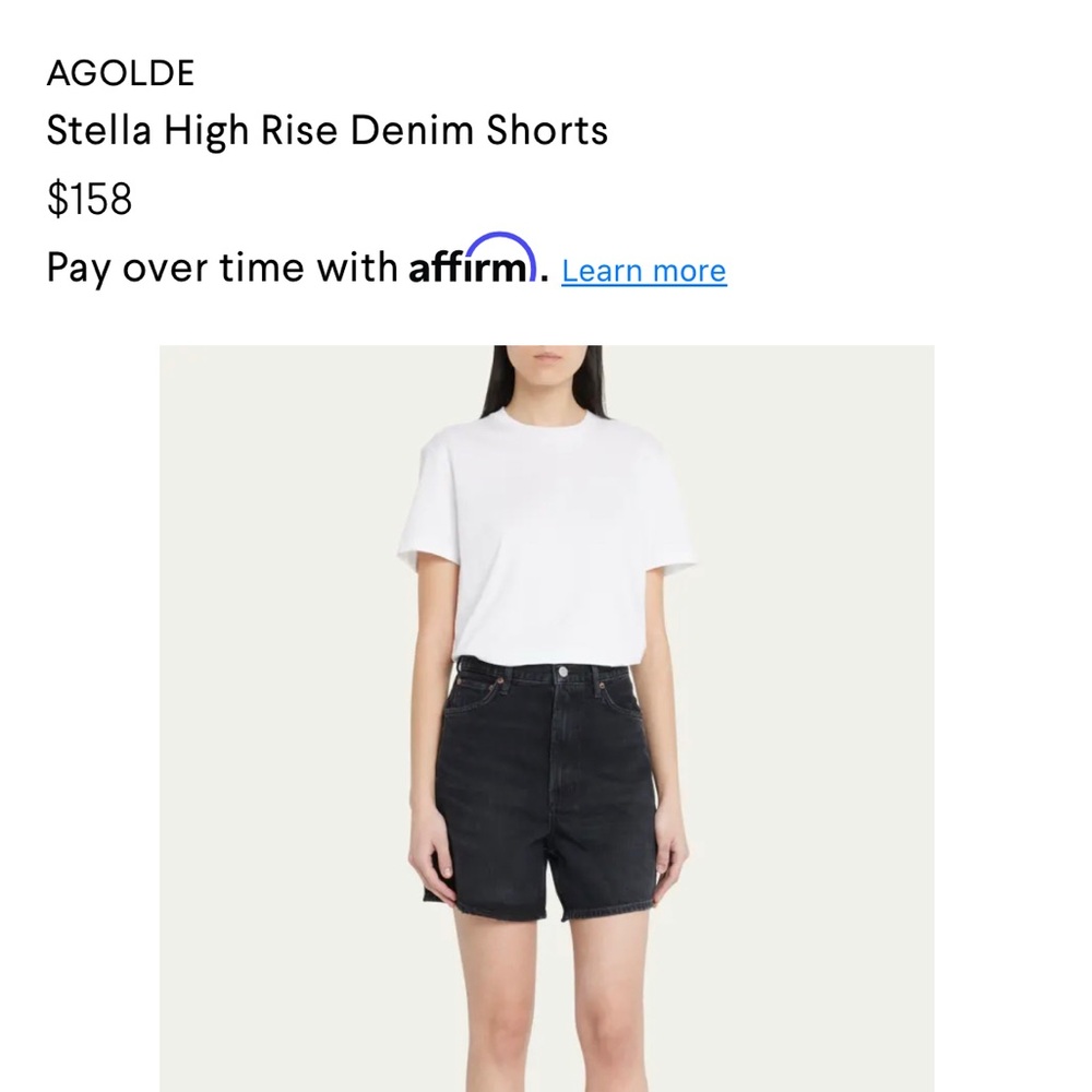 Agolde Stella shorts
